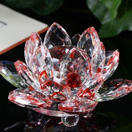 Flor De Loto Mediana Roja