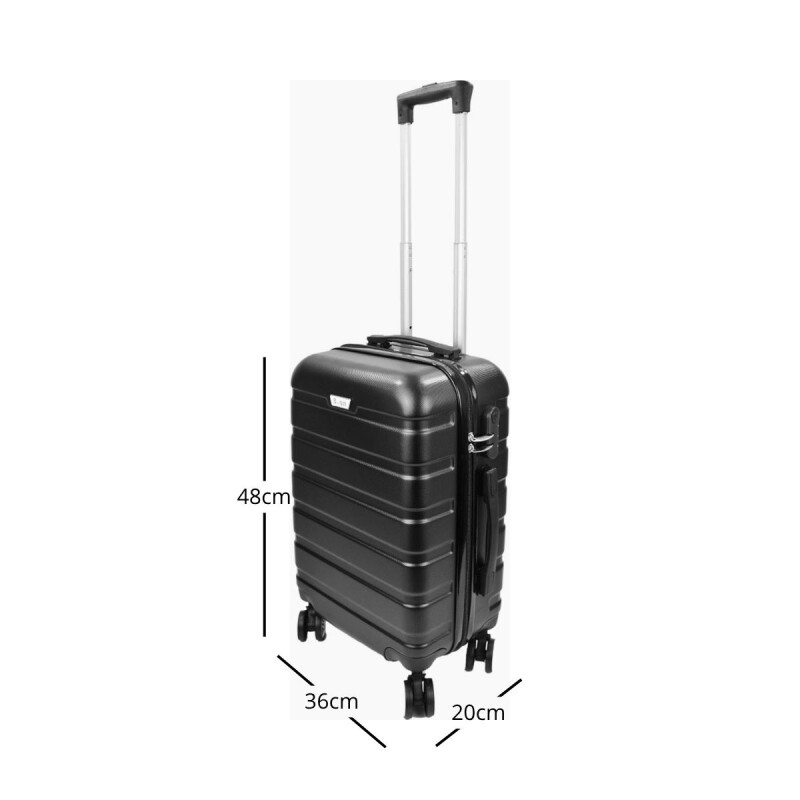 Valija Carry On 20'' Rígida Bonn Premium NEGRO