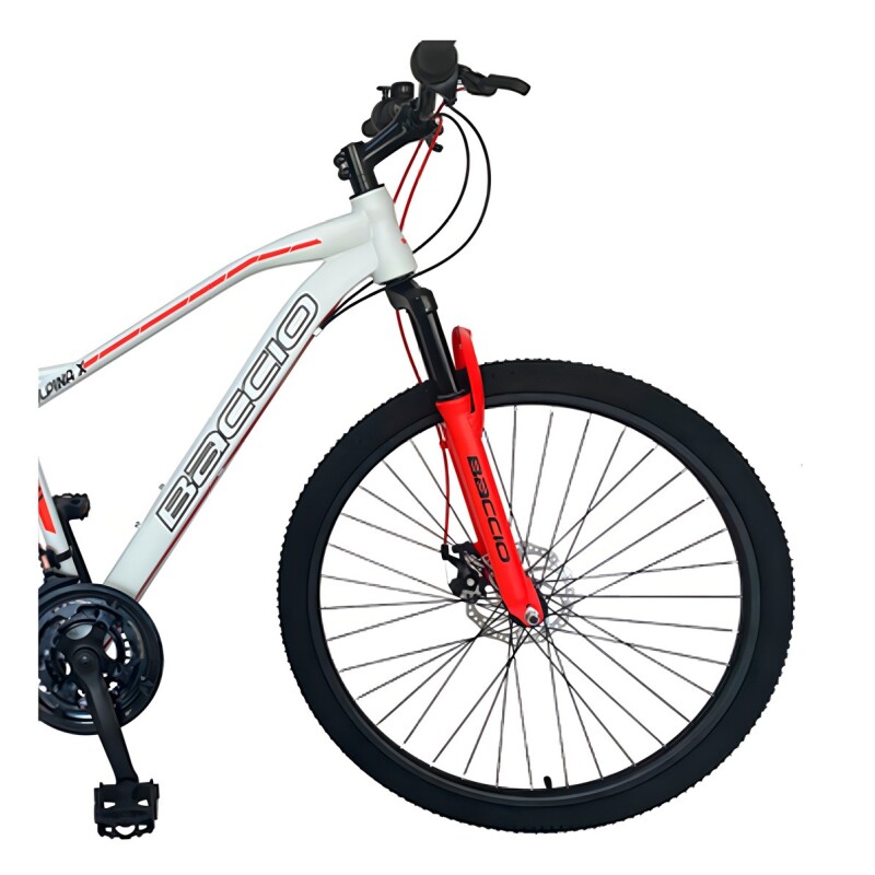 Bicicleta De Montaña Baccio Alpina X Man Rodado 27.5 Color White Bicicleta De Montaña Baccio Alpina X Man Rodado 27.5 Color White