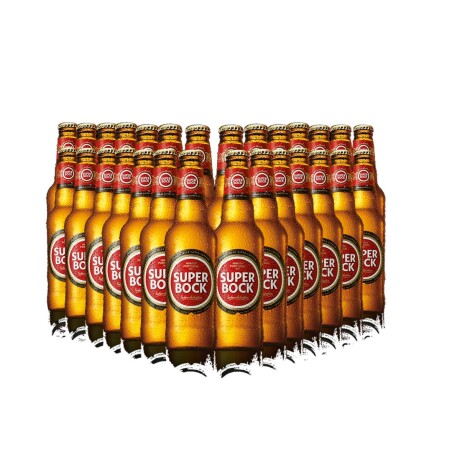 Cerveza premium lager Super Bock Bot 330cc 001