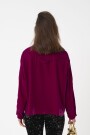 CAMISA CON BOLSILLOS DELANTERO Violeta