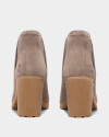 Botas Chelsea Allington Mid Mujer Taupe Suede