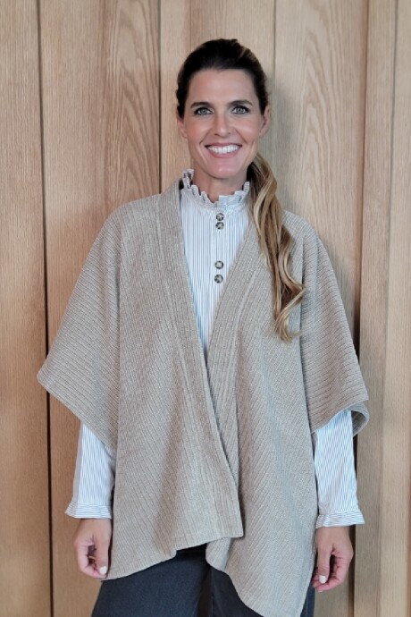 Ruana Cerdeña Beige
