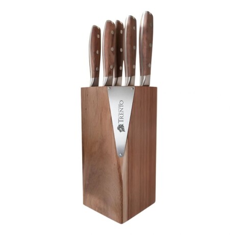 SET CUCHILLOS TRENTO 5Pzas MADERA 131883 SET CUCHILLOS TRENTO 5Pzas MADERA 131883