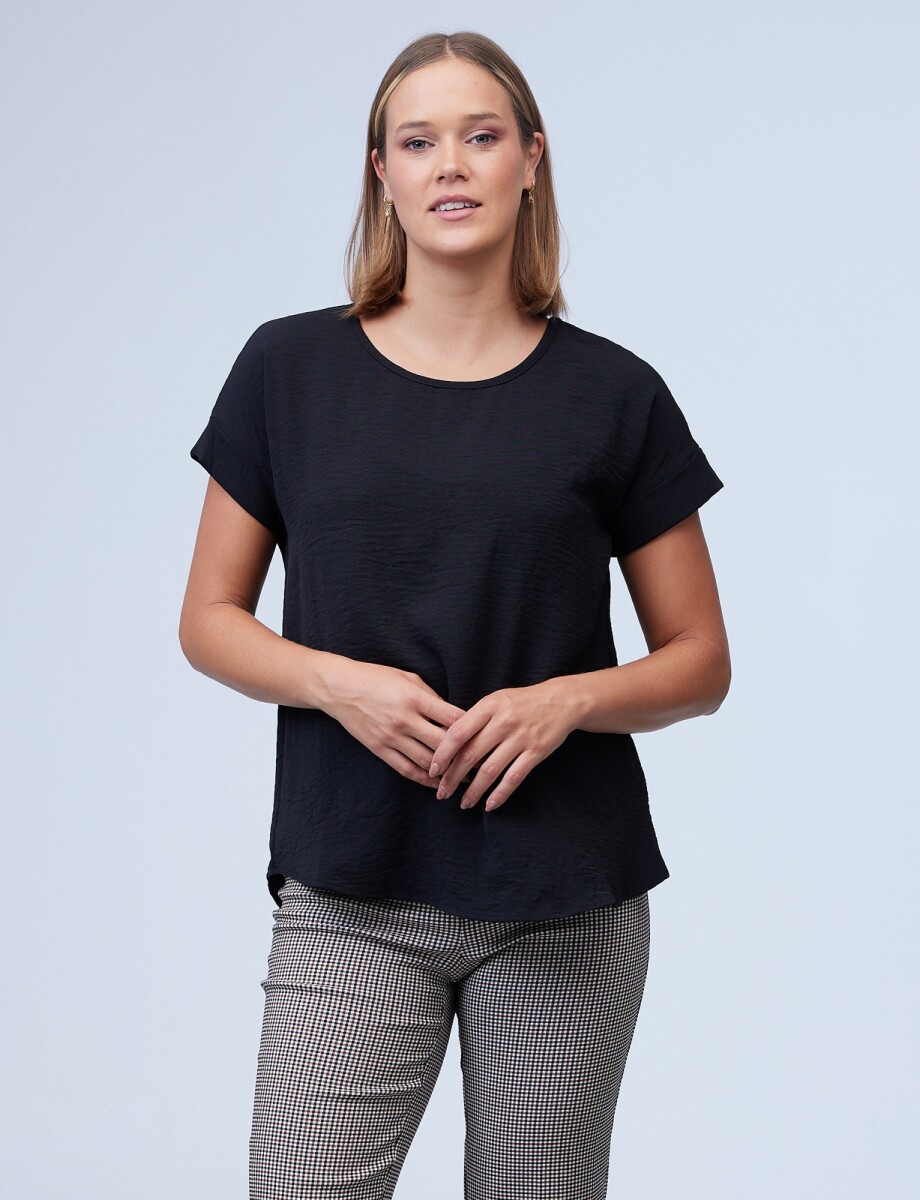 Blusa Solid - Negro 