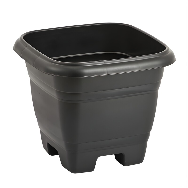 Maceta mediana cuadrada 4,3 lts NEGRO