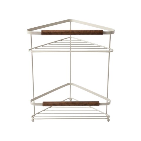 ORGANIZADOR ESQUINERO METAL BEIGE 2NIV Unica