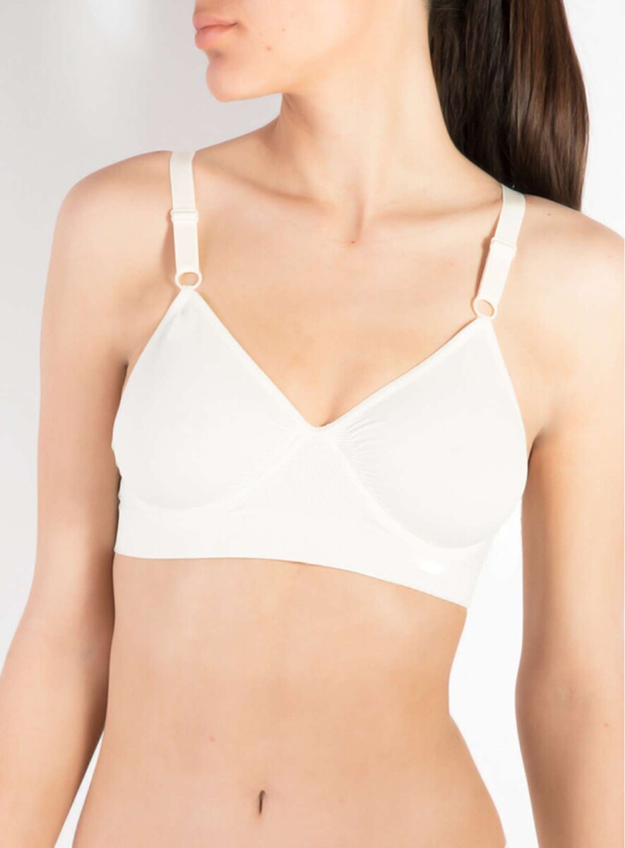 Soutien prendido atrás prili - Marfil 