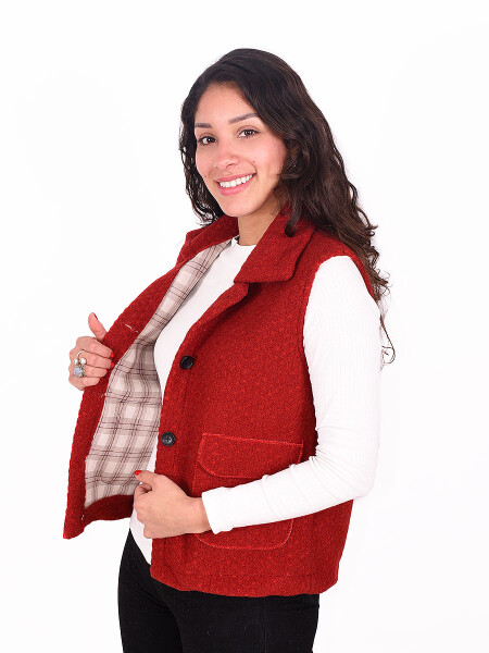 CHALECO ELY ROJO
