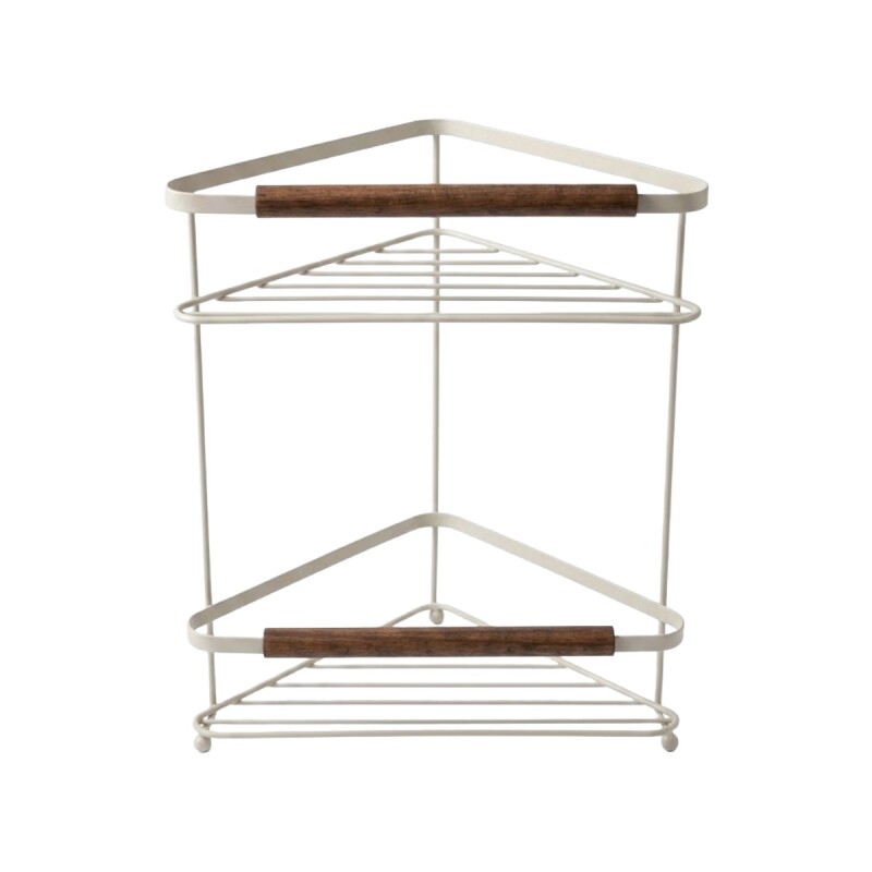 ORGANIZADOR ESQUINERO METAL BEIGE 2NIV Unica
