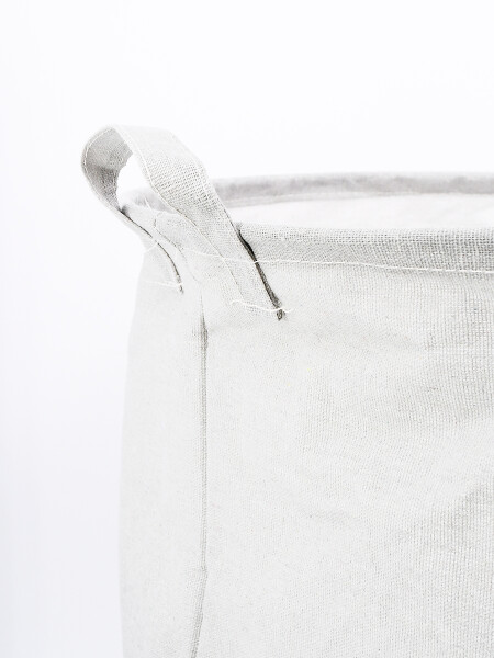 CESTO PARA ROPA BLANCO