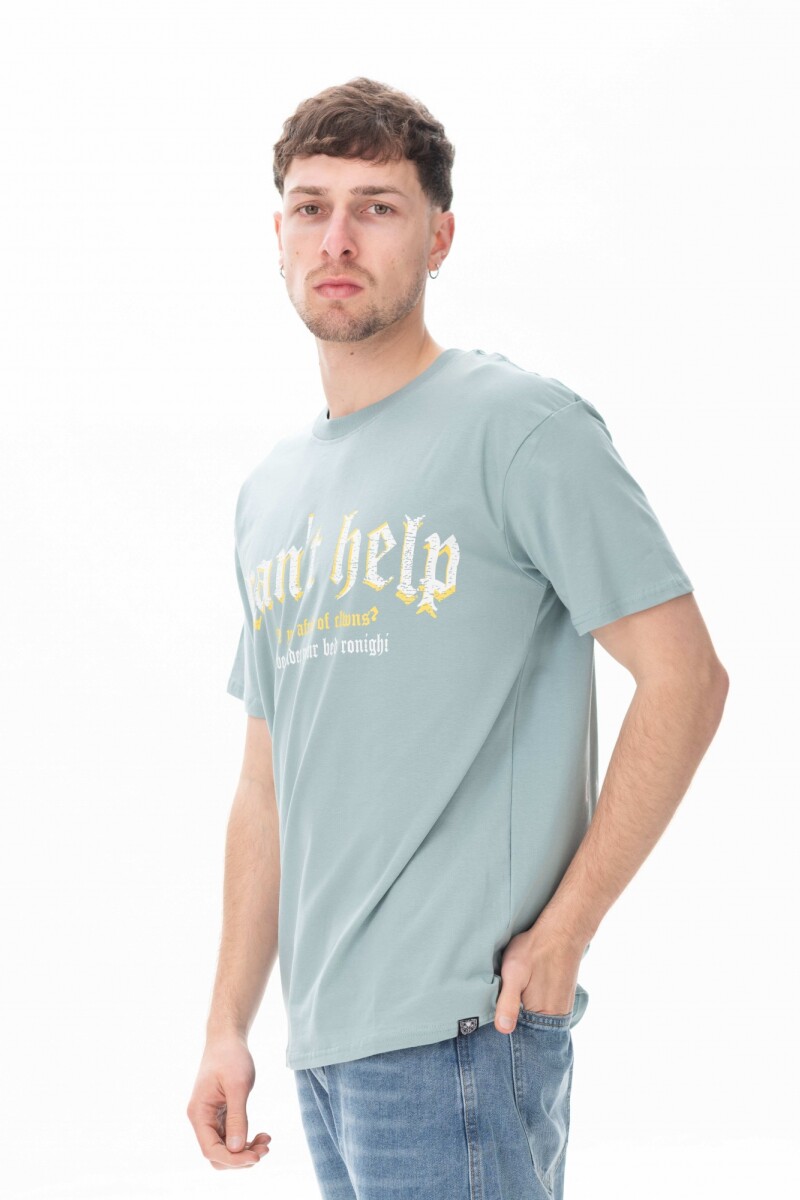 Remera Help Verde