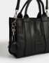 City Cartera City Cuerina - Negro