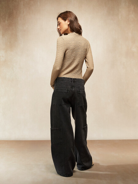 JEAN NOHA GRIS OSCURO