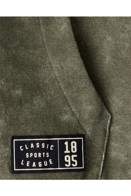 Canguro de algodón, verde Sin color