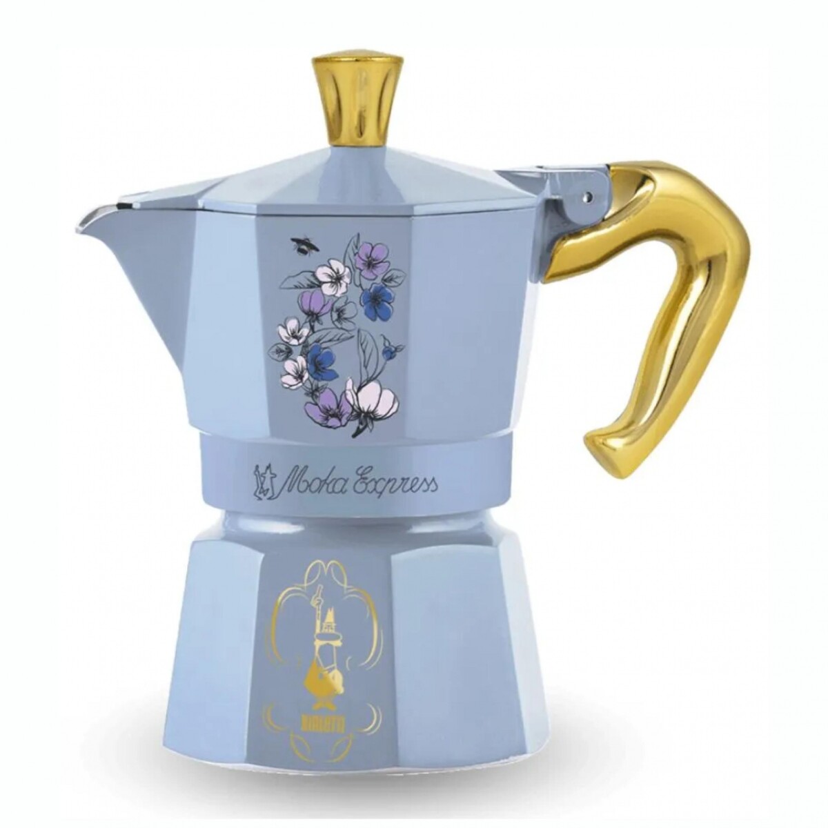 Cafetera Italiana De Porcelana BIALETTI Bridgerton Capacidad 3 Tazas 