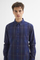 Camisa a cuadros AZUL MARINO