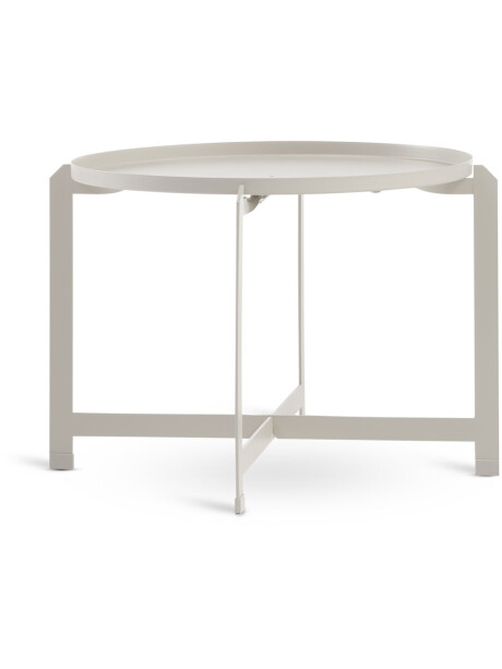 Mesa auxiliar BORRE Ø50xA40 beige Mesa auxiliar BORRE Ø50xA40 beige
