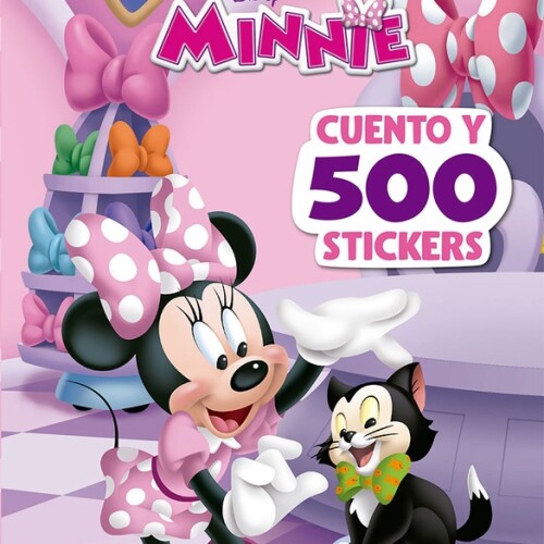 Minnie- Cuento Y 500 Stickers Minnie- Cuento Y 500 Stickers