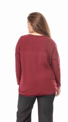 Sweater Cagliari Bordó