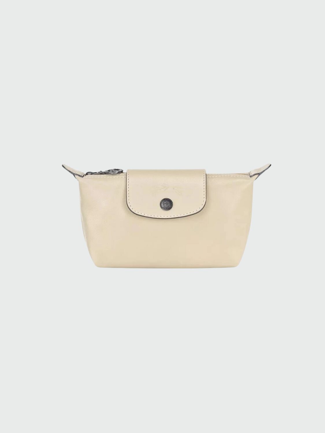 Longchamp -CLUTCH LE PLIAGE CUIR Rosado