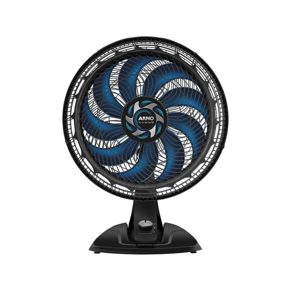 Ventilador de mesa Arno X-treme | Color negro y azul 