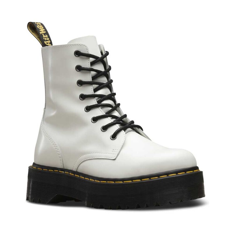 Jadon - Unisex White Polished Smooth