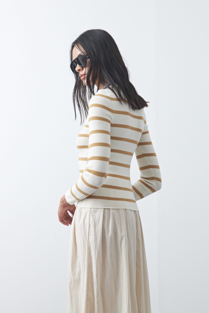 POLERA TRINAS Crudo