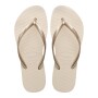Sandalias Havaianas Slim Flatform Mujer Beige