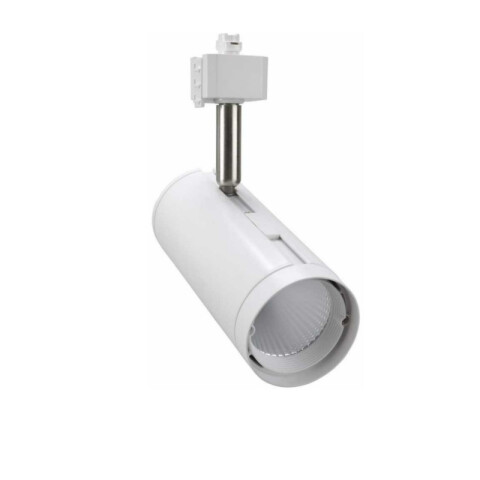 Spot LED integrado blanco para riel,24W 4000K 36° NV0434