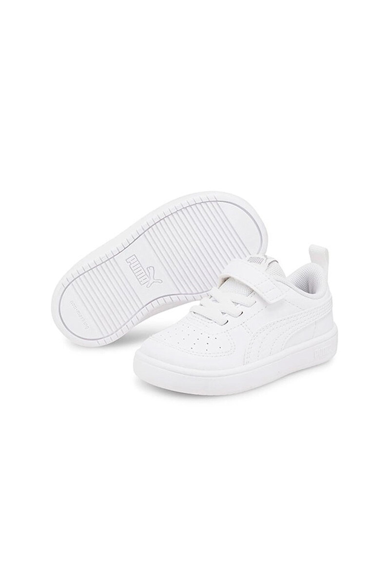 Champion Puma niño Rickie con velcro AC + PS Gris