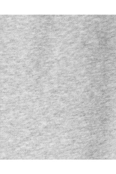 Pantalón de algodón, con franja lateral, gris Sin color