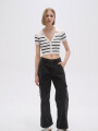Pantalon Sash Gris Oscuro
