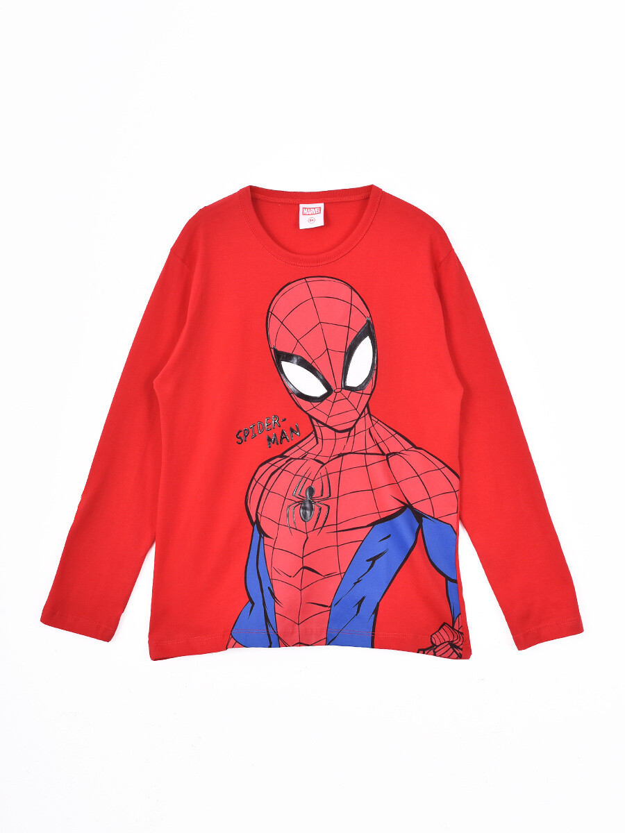 REMERA SPIDER - MAN - ROJO 