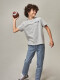 Pantalon Carpenter Gris Azulado