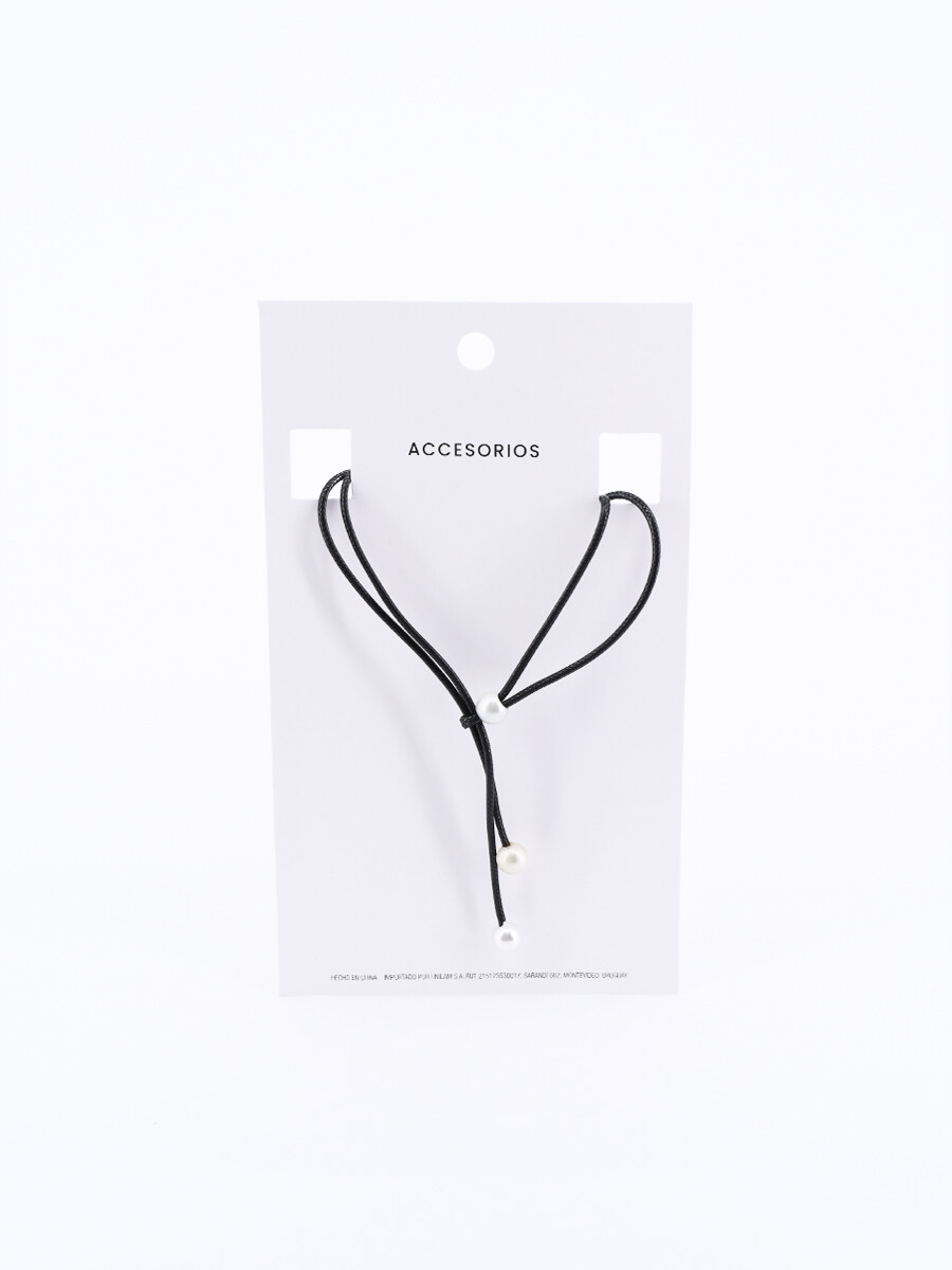 CHOCKER TIENTO - PLATEADO 