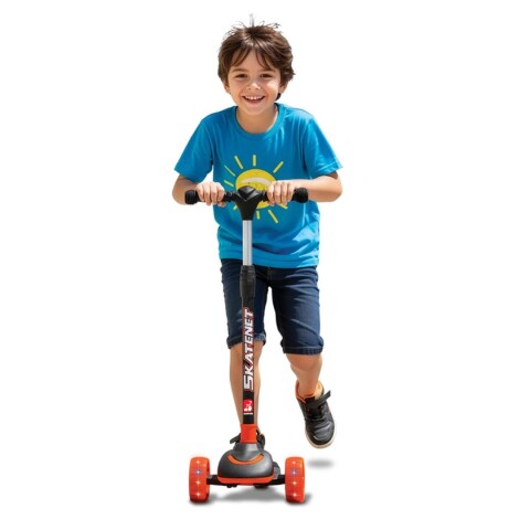 Patineta Bandeirante Skatenet Plegable Naranja 1543 Patineta Bandeirante Skatenet Plegable Naranja 1543