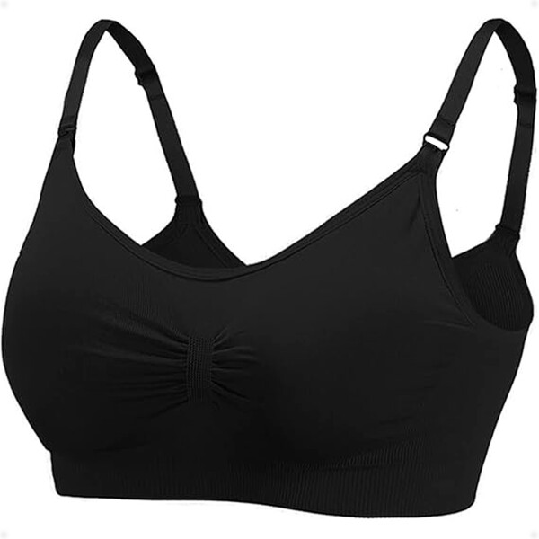 Soutien Top Deportivo Con Tiras Negro