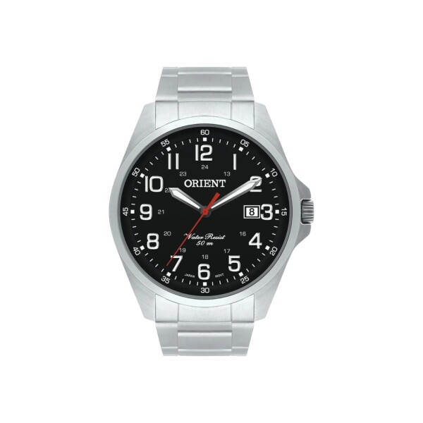 ORIENT Cuarzo Análogo de Hombre MBSS1171P2SX plateadouniforme