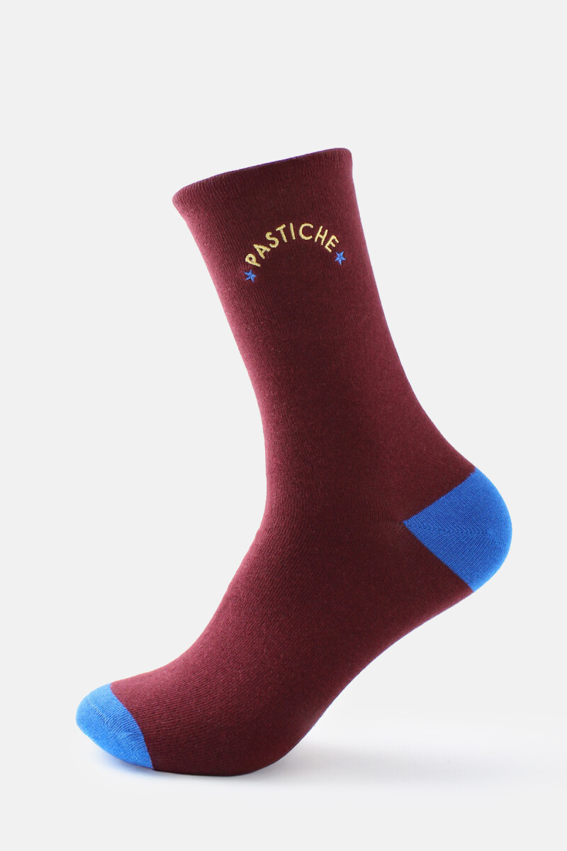 Socks Ritmo - Burgundy 