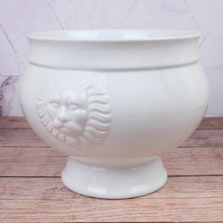 Bowl de cerámica labrado león Bowl de cerámica labrado león