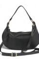 Cartera de mujer cuero 100 % Cartera Bandolera 100% Cuero Negro