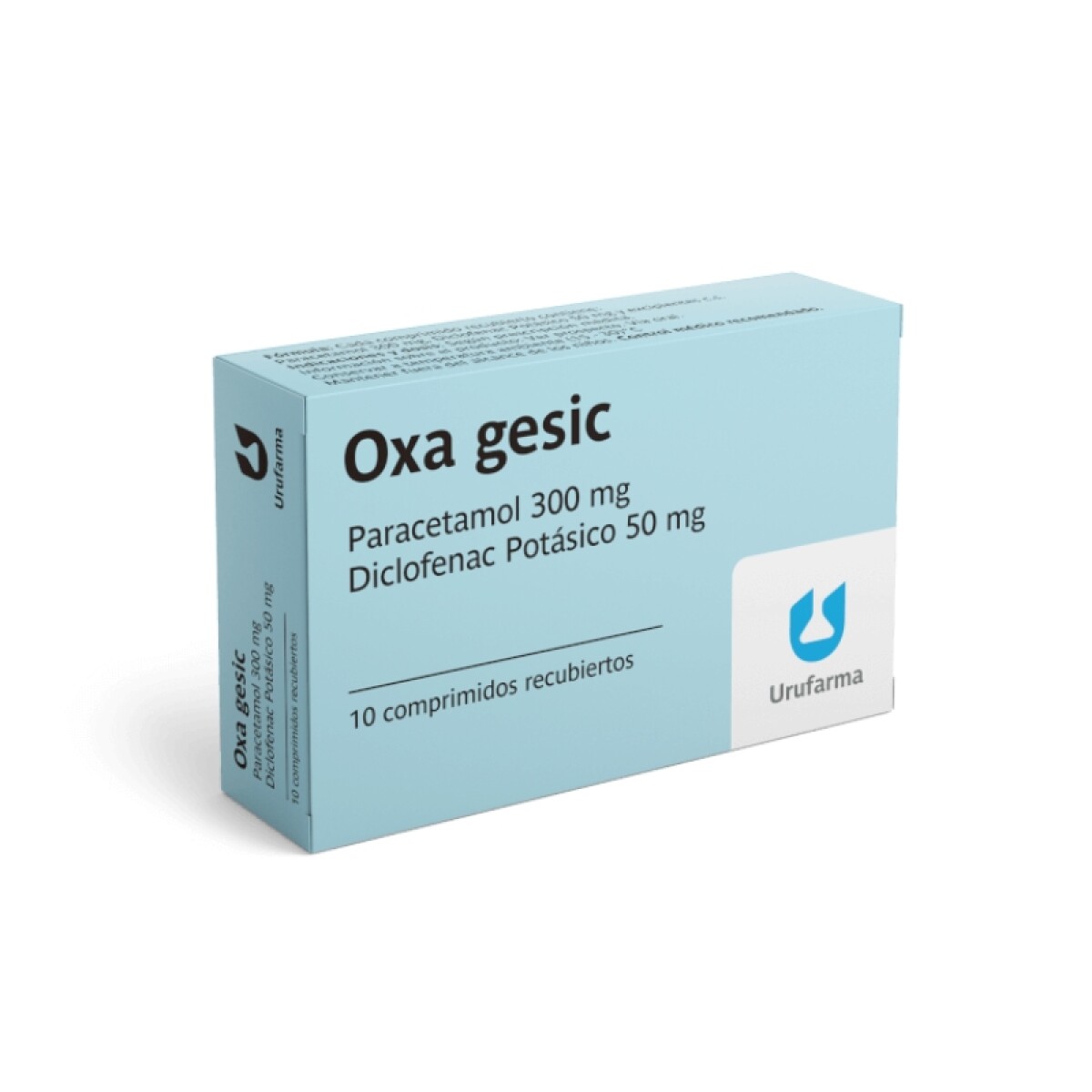 Oxa Gesic 300mg/50mg - 10 comprimidos recubiertos 
