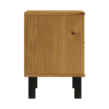Mesa De Luz Madera 1 Cajion Linea Denise