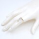 Anillo serpiente en oro 18k de 2 tonos Anillo serpiente en oro 18k de 2 tonos