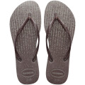 Sandalias de Mujer Havaianas Slim Gloss Gris
