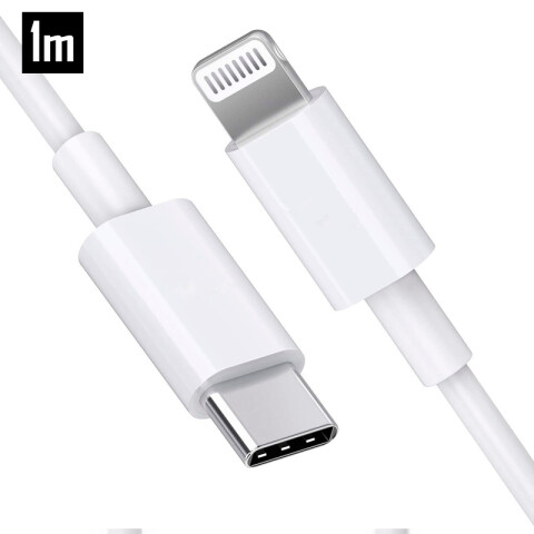 Cable original Apple Tipo C / Lightning 1MT Unica
