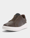 Zapatillas Seneca Bay Low Hombre Dark Brown Full Grain