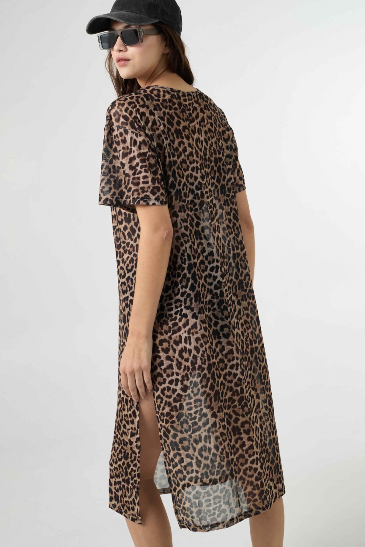 Vestido Lis Leopardo