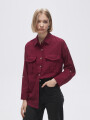 Camisa Tome Bordeaux Oscuro